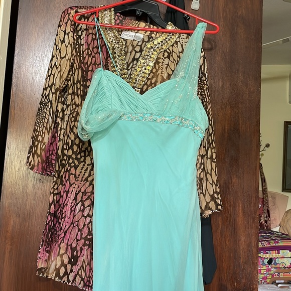 Badgeley, Mishka, 100% silk bias, cut slip dress gown - Picture 13 of 13